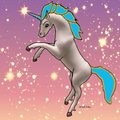 Unicorn Blue 1