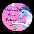 Unicorn Blue School 图标
