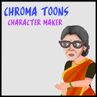 Chroma Toons Character Maker ícone