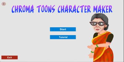 Chroma Toons Character Maker Affiche