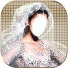ikon Gaun pengantin Photomontage