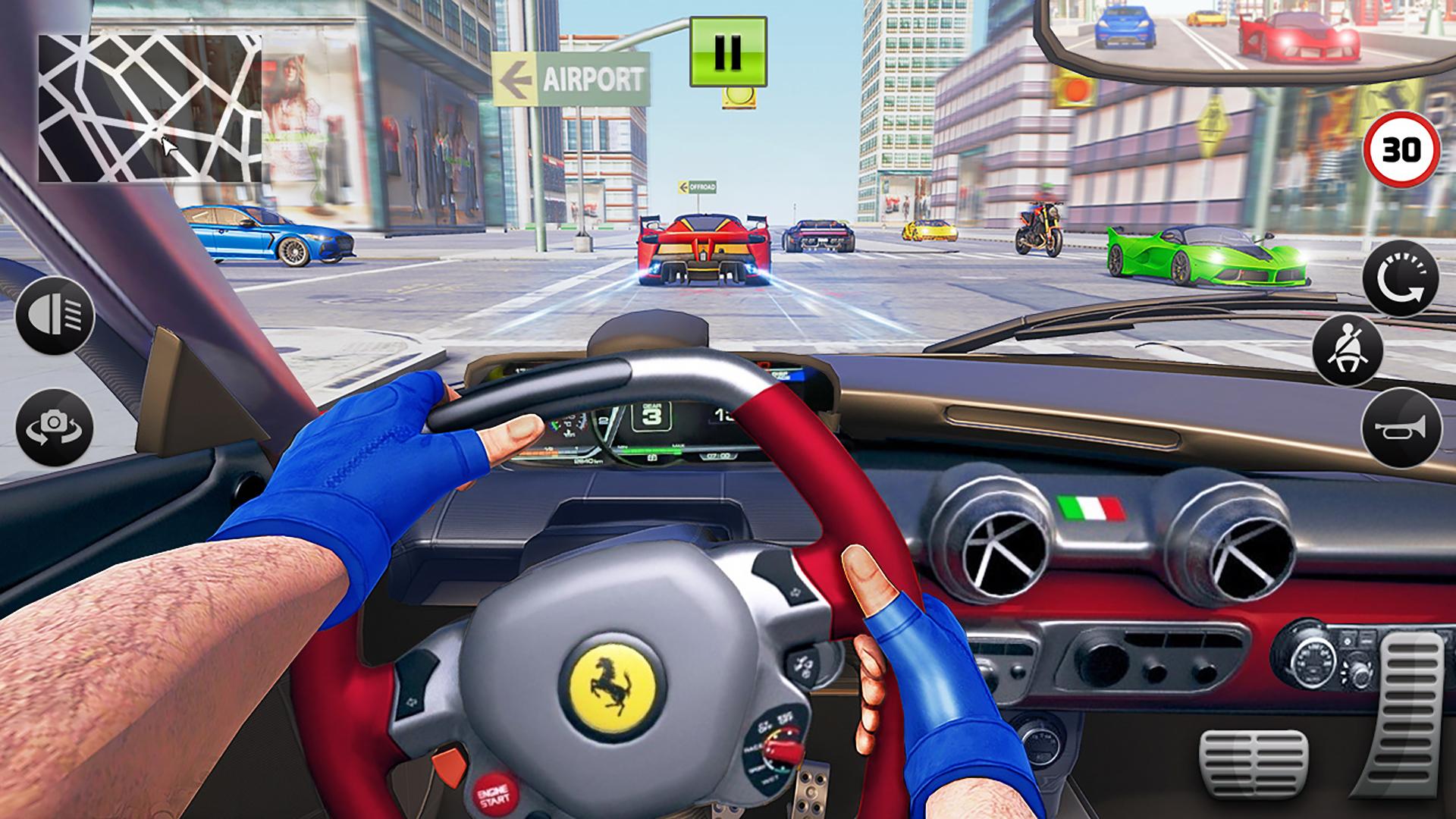 Игра car driving school. Extreme car Driving Simulator - гоночная игра.