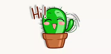 WAStickerApps: Cute Cactus Stickers