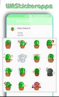 WAStickerApps: Cute Cactus Stickers Ekran Görüntüsü 2