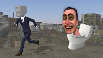Skibidi Toilet: Parkour War Plakat