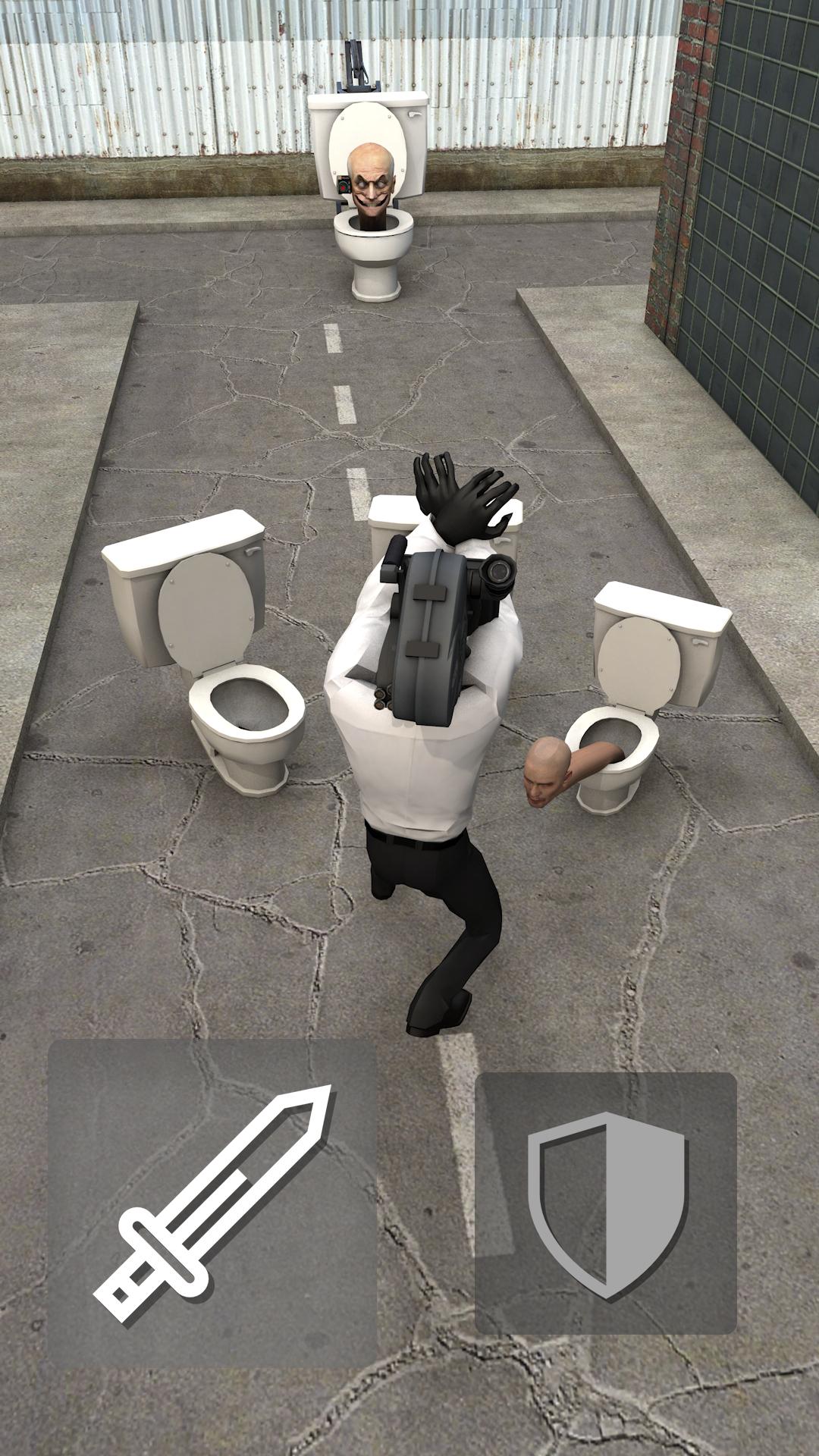 Туалет fight открытый мир