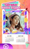 Calendar Photo Frame Affiche