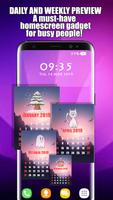 Widget Calendrier 2019 capture d'écran 3