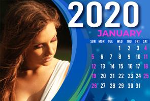 Kalender Rahmen 2020 Plakat
