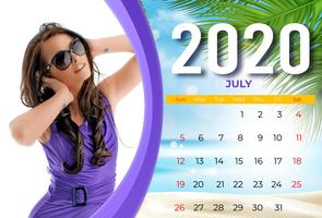 2020 Calendar Frames স্ক্রিনশট 1