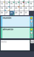 calendario con colores captura de pantalla 3