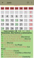 Español Calendario 2020 screenshot 3