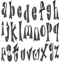 Дизайн письма каллиграфии скриншот 3