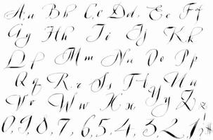Lettres de calligraphie capture d'écran 3