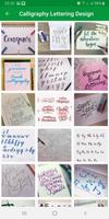 Calligraphy Lettering Design imagem de tela 2