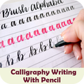 Calligraphy Writing With Pencil