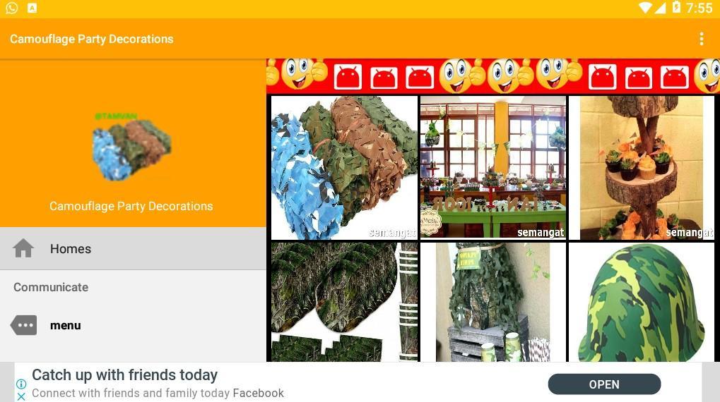 Camouflage Party Decorations For Android Apk Download