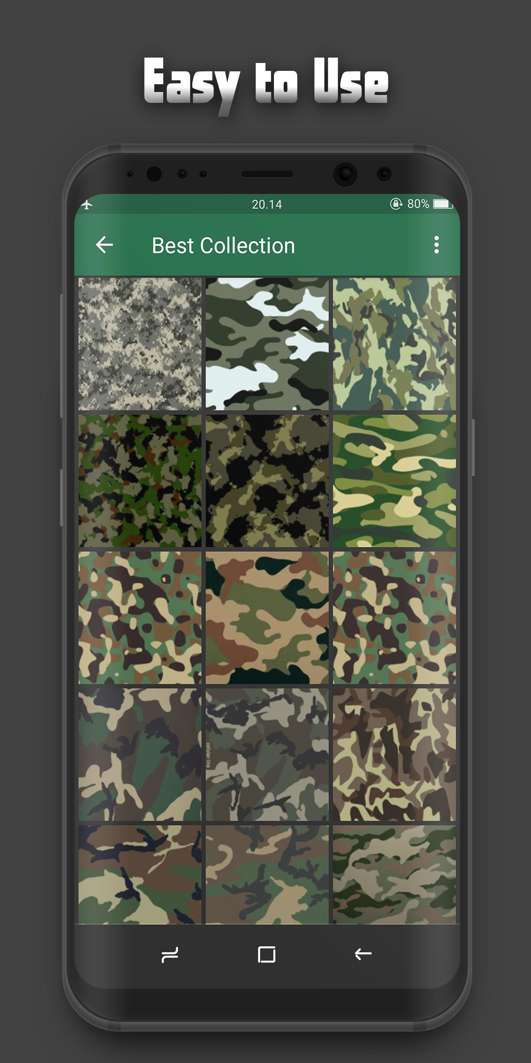 Papier peint couleur camouflage capture d'écran 7.