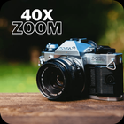 40x Zoom Camera 아이콘