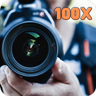 100x Zoom Camera ikona