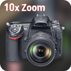 10x zoom Camera ikona