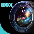 100x zoom Camera Ultra HD icône