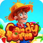 Candy Farm : jewels Match 3 Puzzle Game آئیکن