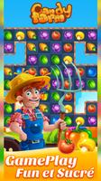 Candy Farm : jewels Match 3 Puzzle Game ภาพหน้าจอ 1