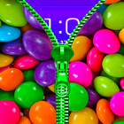 Candy Zipper Lock Screen icône