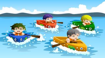 Winni the Poo Boat Race تصوير الشاشة 1