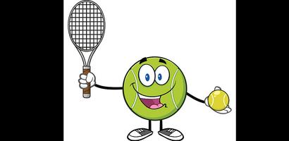 Winni the Poo Tennis Affiche