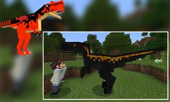 Jurassic Craft Mod постер