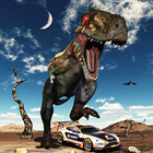 Car Racing in Dinos icône