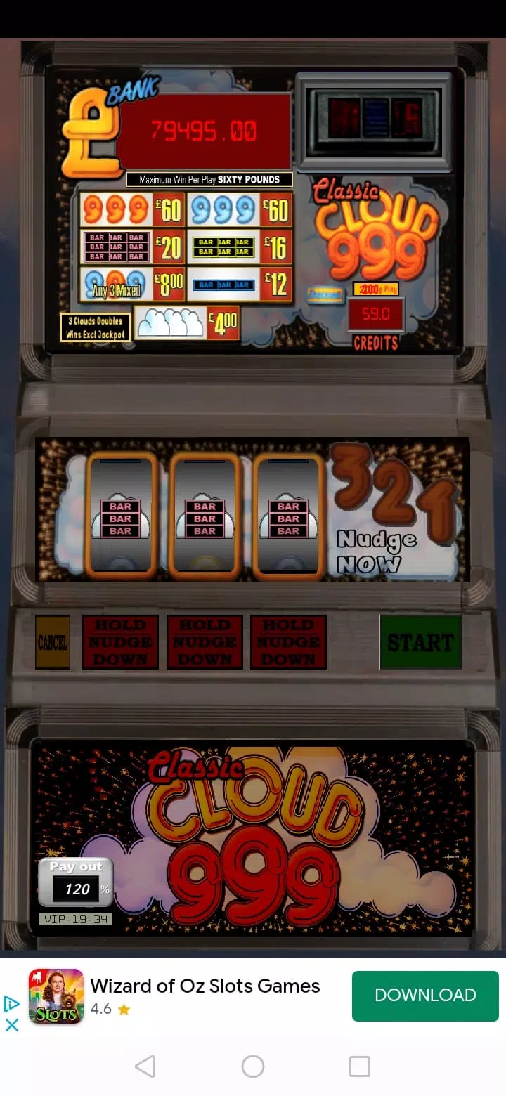 Cloud 999 UK Multi Stake Slot Cloud 999 UK Multi Stake Slot