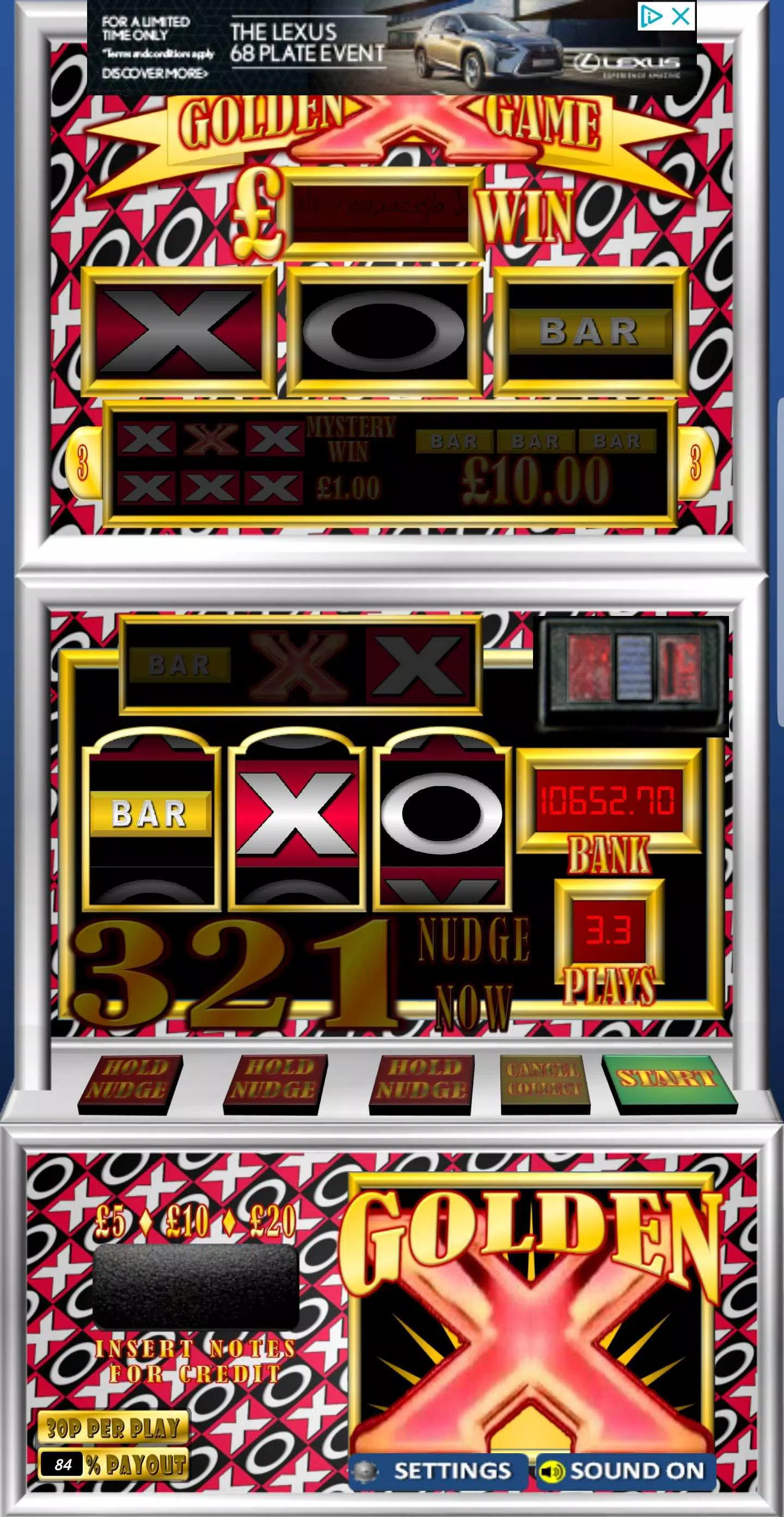 Golden X Game UK Slot Machine Golden X Game UK Slot Machine