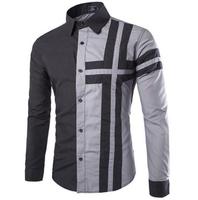 casual mannen shirts-poster
