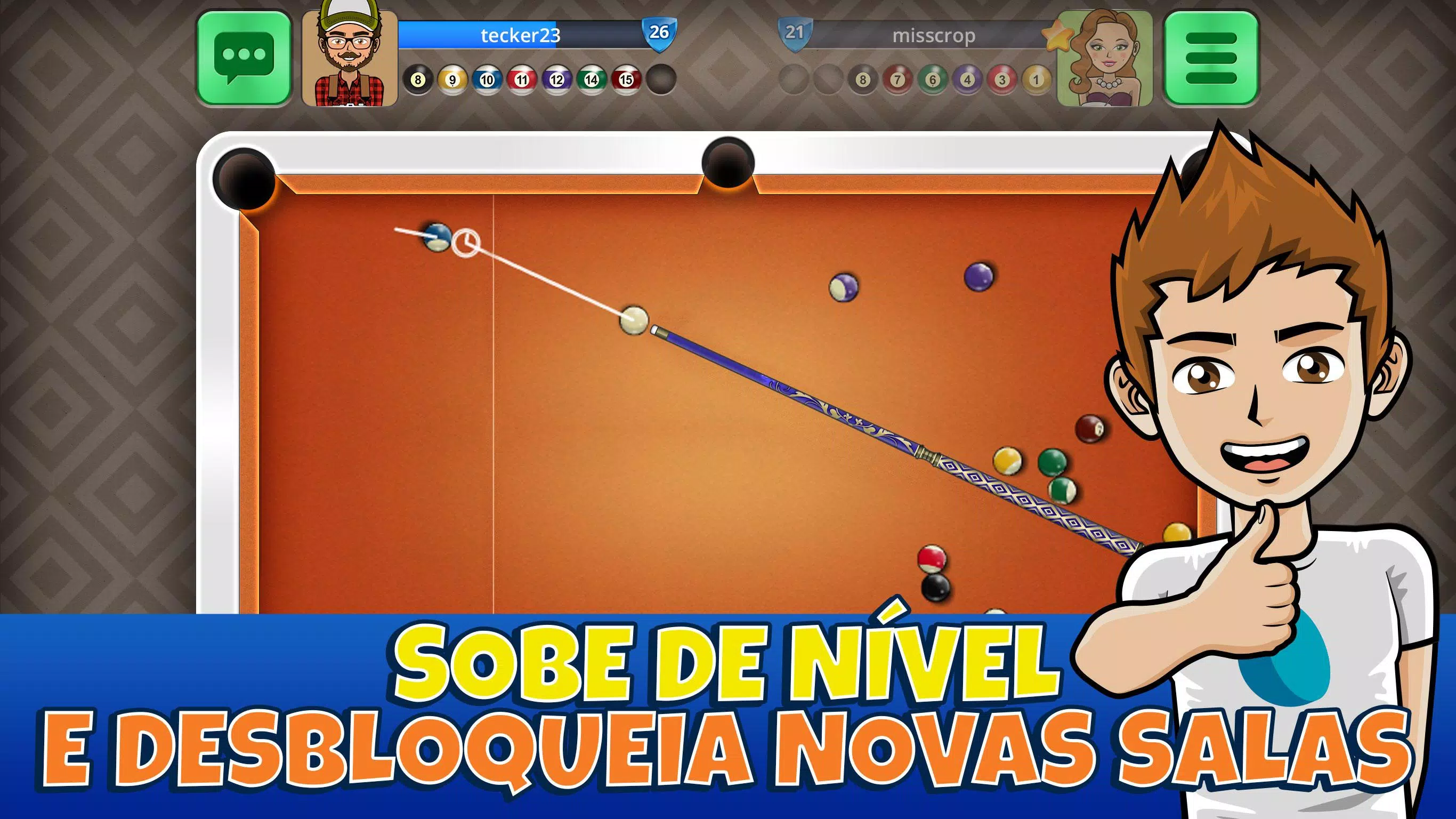 Infinity 8 Ball™ Rei do Bilhar – Apps no Google Play