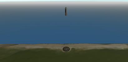 Starship landing simulator screenshot 3