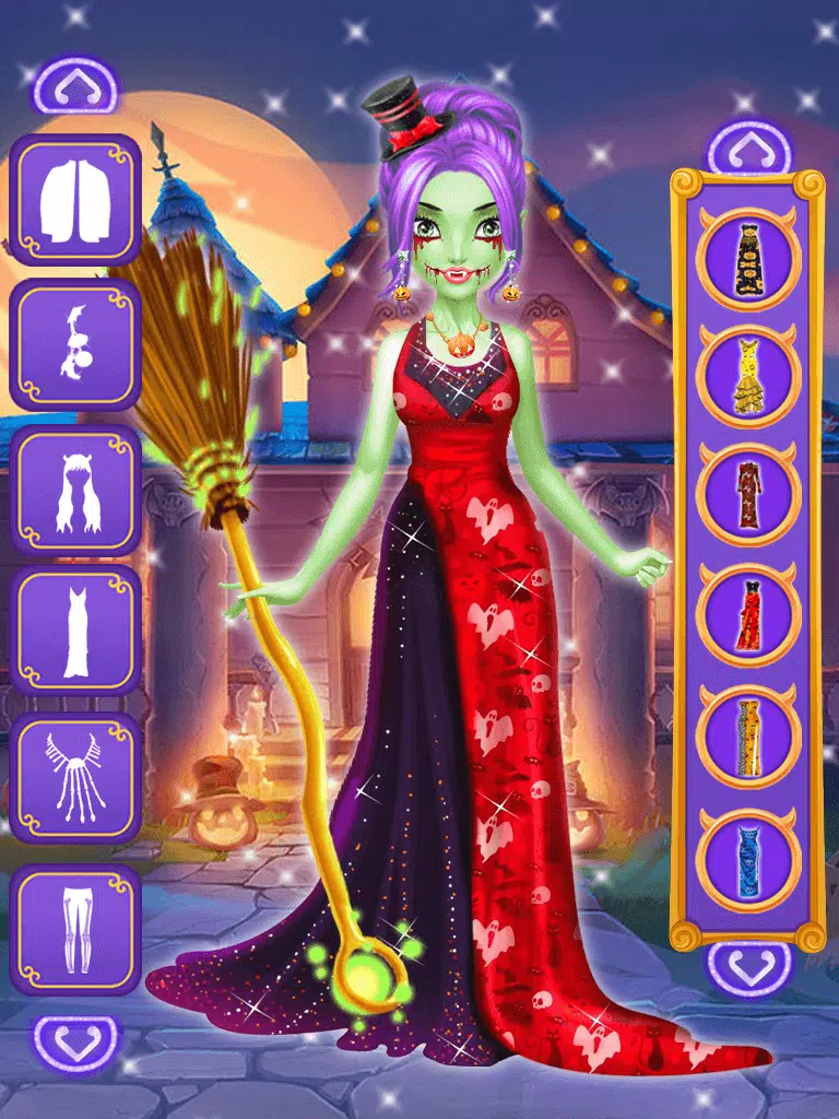 Descarga de APK de Halloween Vestir Chicas - Monster Dress Up Juego para Android Descarga de APK de Halloween Vestir Chicas - Monster Dress Up Juego para Android