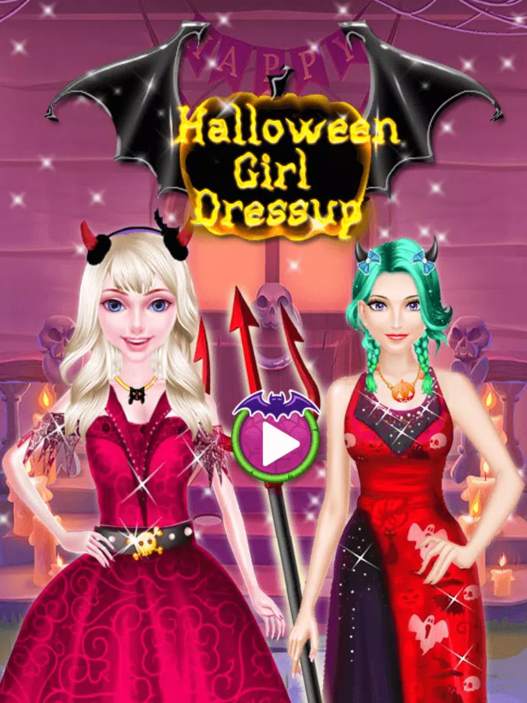 Descarga de APK de Halloween Vestir Chicas - Monster Dress Up Juego para  Android