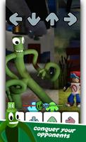 Rainbow Friends Doors FNF Mod الملصق