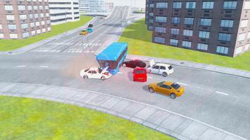 Car Crash - Traffic King Poster
