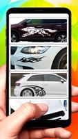 Car stickers Design idea Plakat
