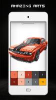 Cars Game Pixel Art - Color by Screenshot 3