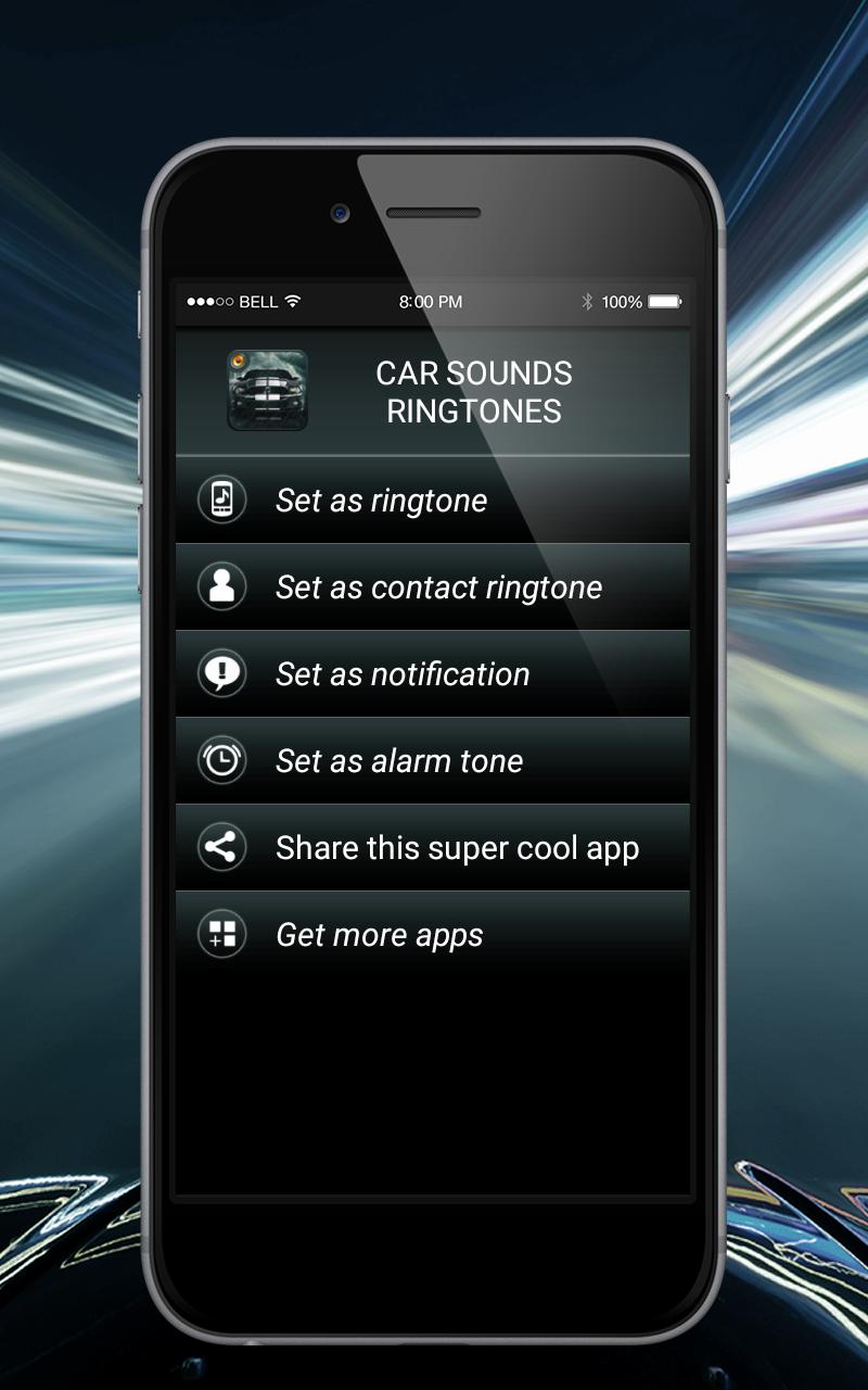 Смс машина рингтон. Car Sounds приложение. Машина рингтона. Звуки машины для андроид. Приложение звук машин названия.
