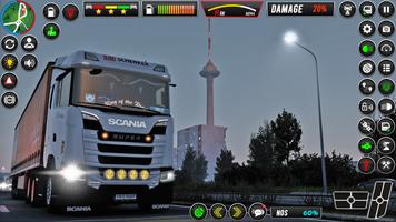 車貨物トラック ゲーム 2023 ポスター