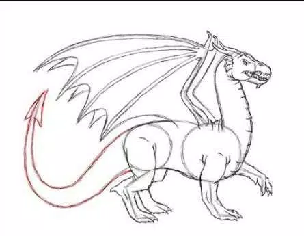 Simple DRAGON Drawing