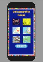 Quiz Geografico Europa Affiche