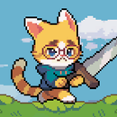 猫とカラータイルです APK