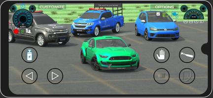 Carros tunados Brasil Online الملصق